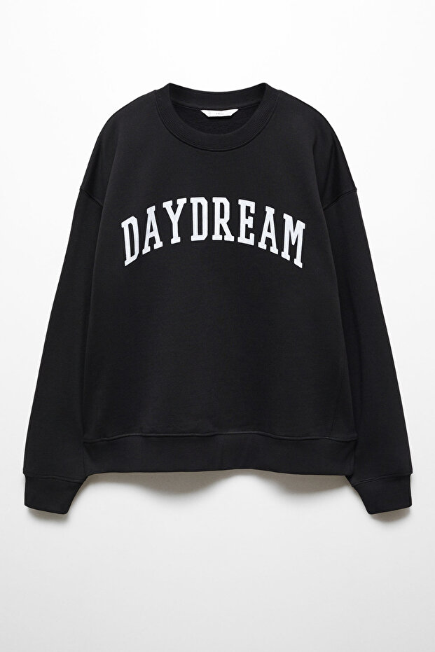 Printed message sweatshirt - 3