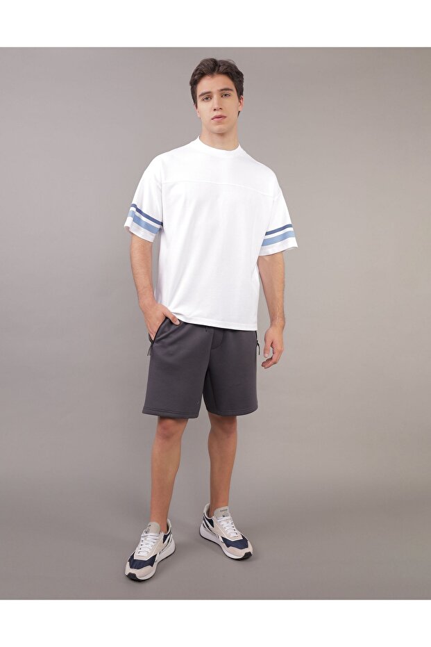 Ae Flex Pique Oversize T-Shirt - U-1164-3897-100