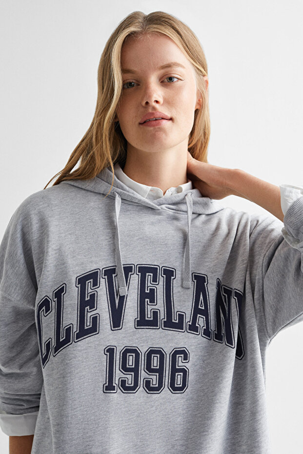 Message zipped hoodie - 5