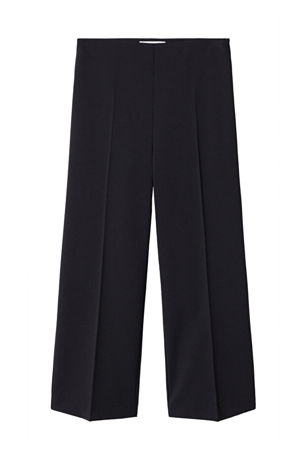 Straight culotte trousers - 4