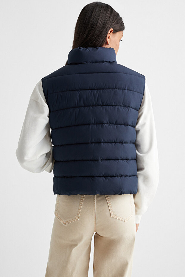 Quilted gilet - 7