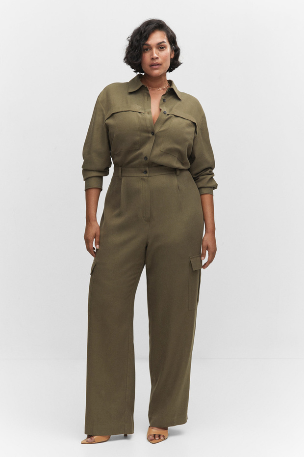 Cotton pockets jumpsuit - 7