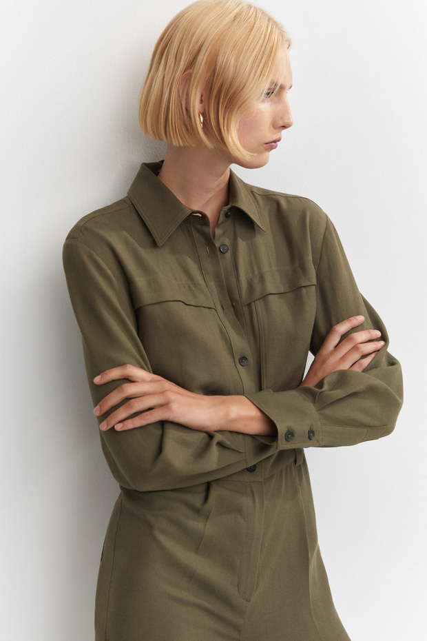 Cotton pockets jumpsuit - 6