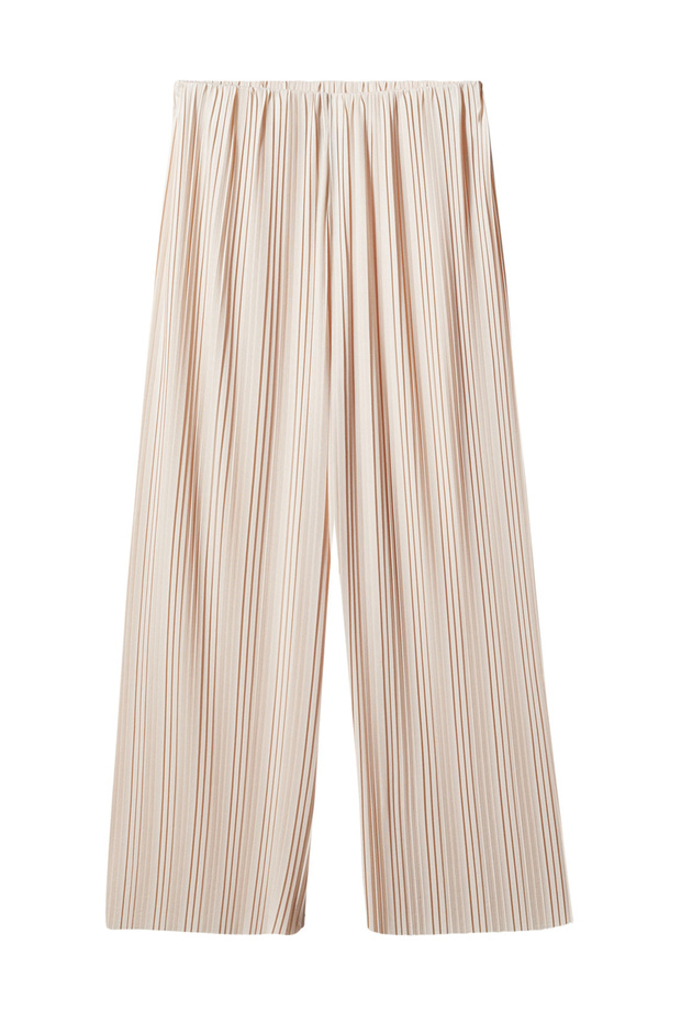 Pleated wideleg trousers - 4
