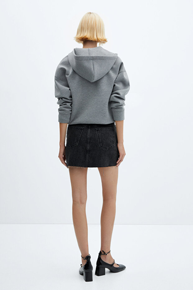 Mini-fustă din denim - 10