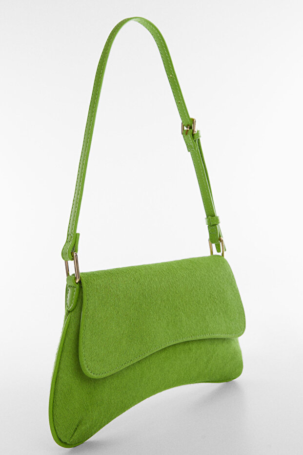 Flap leather bag - 3