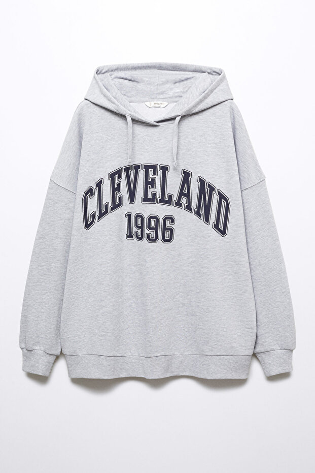 Message zipped hoodie - 3