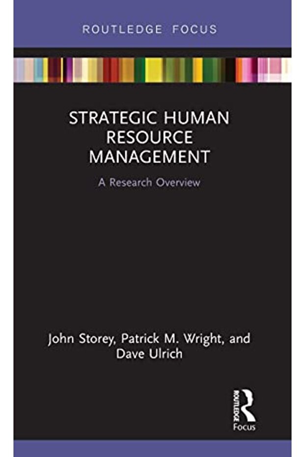 Strategic Human Resource Management A Research Overview