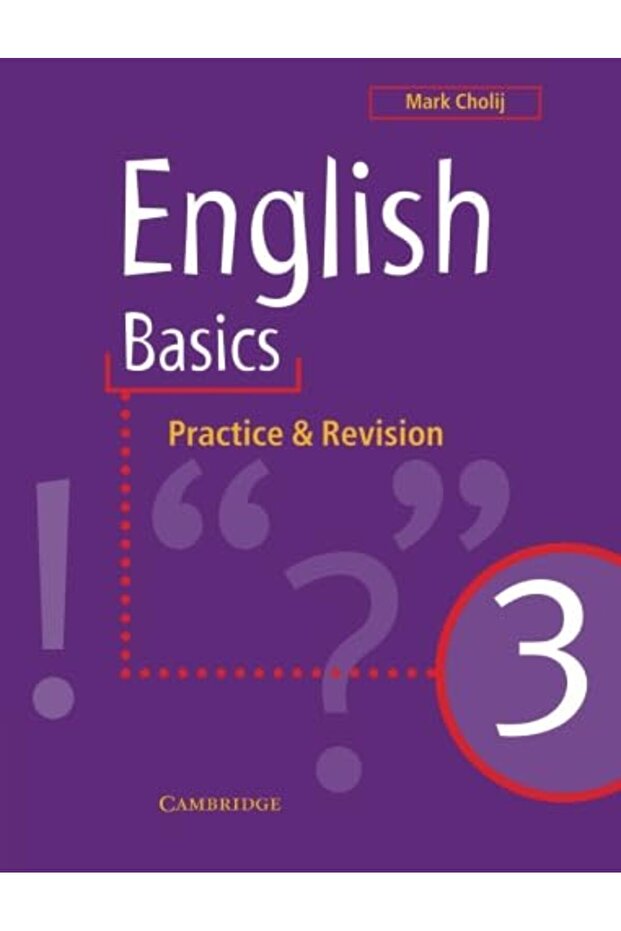 English Basics 3 Practice And Revision