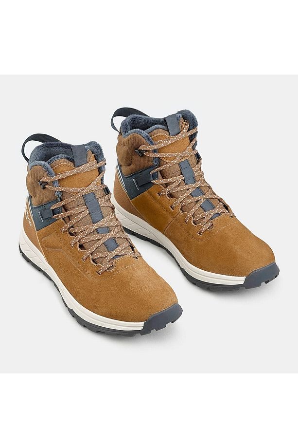 Quechua Çocuk Bağcıklı Kar Botu - Deri - Sh100 Warm - 3