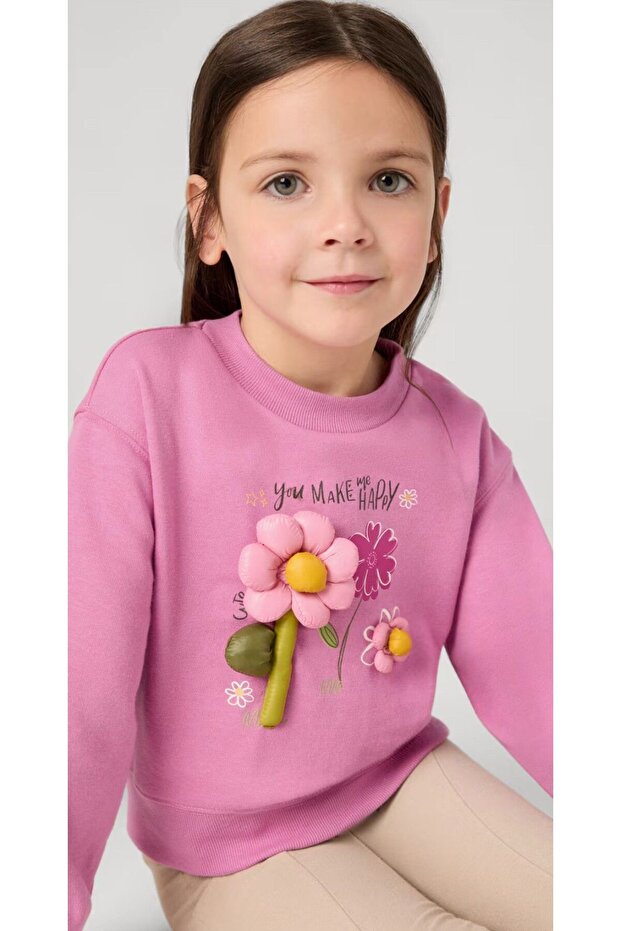 Girl's Leggings and Sweatshirt Set