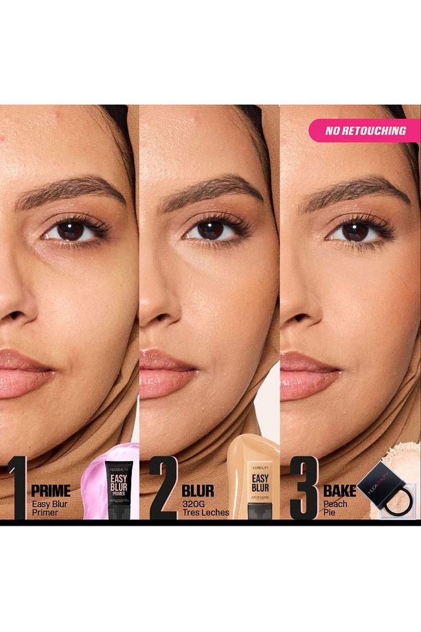 Easy Blur Natural Airbrush Foundation with Niacinamide - 3