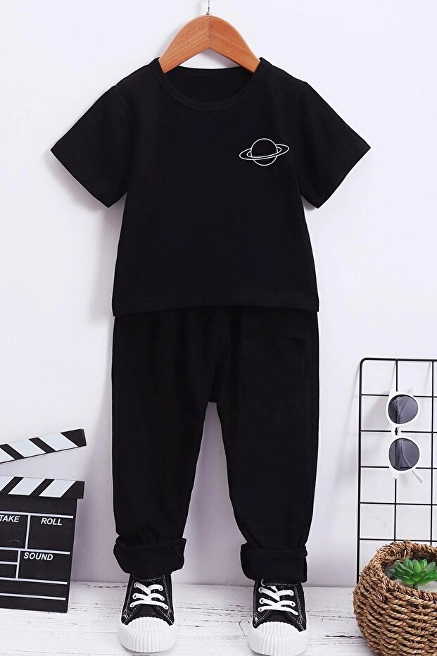Kids Saturn Bottom - طقم بدلة رياضية علوية