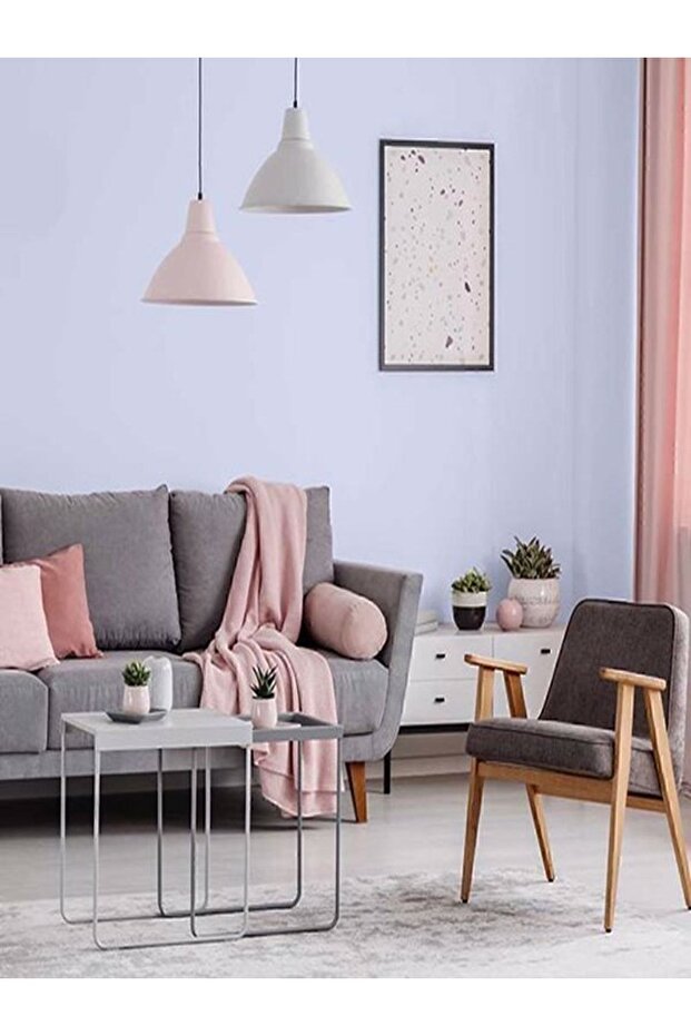 Tek Duvar Boyama Seti Lila - 5