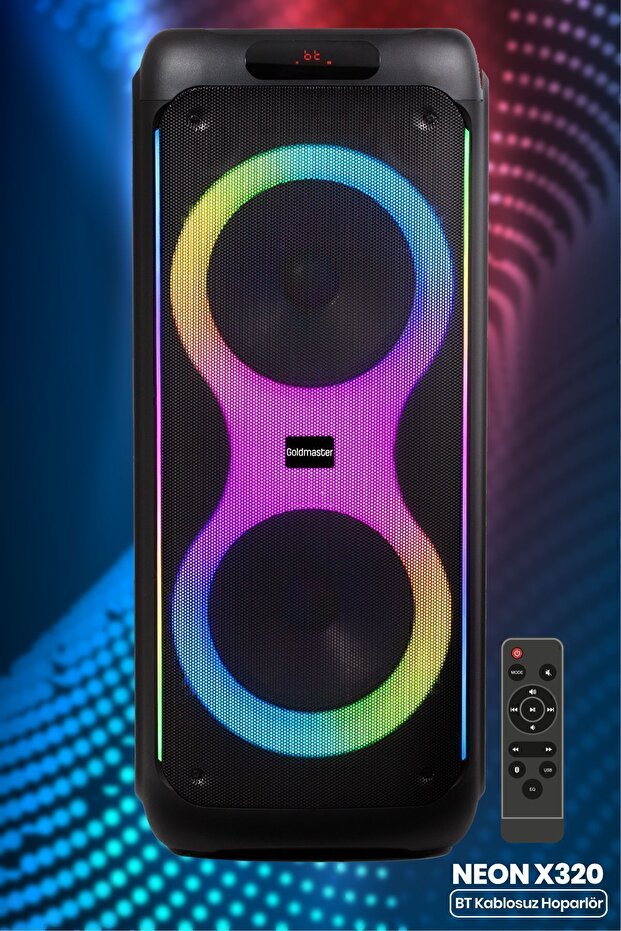 Neon X320 DJ BOX Bluetooth Hoparlör - 1