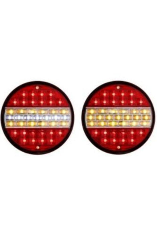 Hamburger Tip Ledli Stop Lamba 12 Volt 4 Modlu 6 Adet - 3