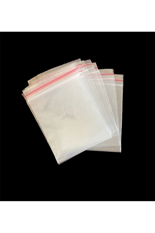 200 Adet 6X7 Cm Şeffaf Kilitli Poşet, Kına Çerez Kuruyemiş Poşeti, Kilitli Torba - 7