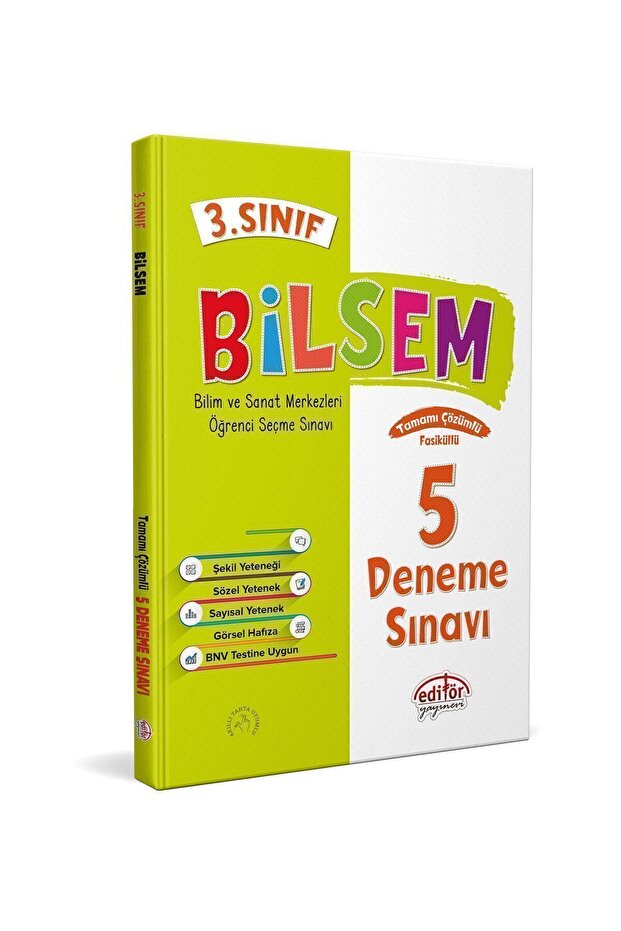 Editör 3.sınıf Bilsem 4lü Set - 4