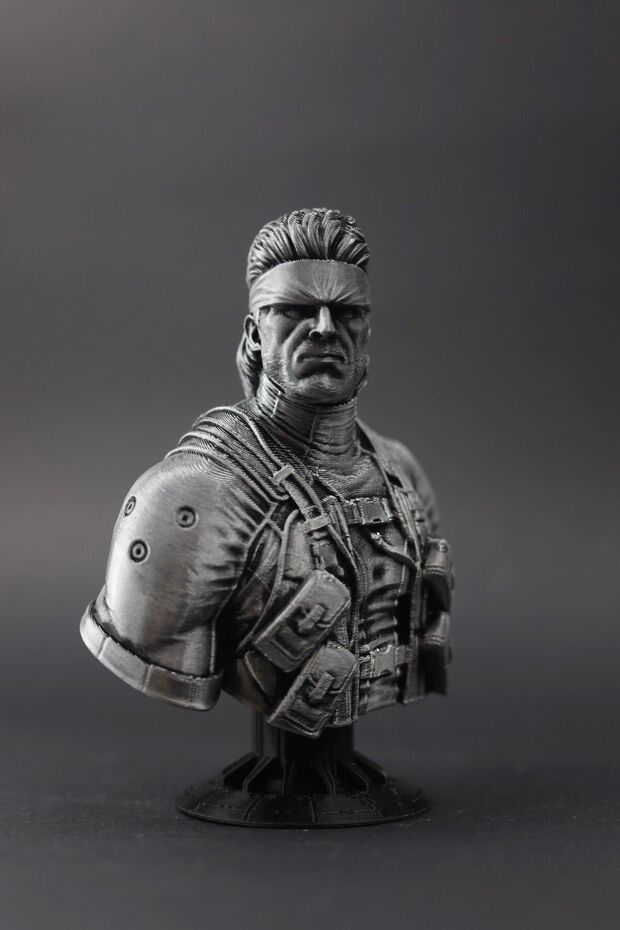 Solid Snake - Metal Gear Solid - Figür / Büst - 12cm - 3