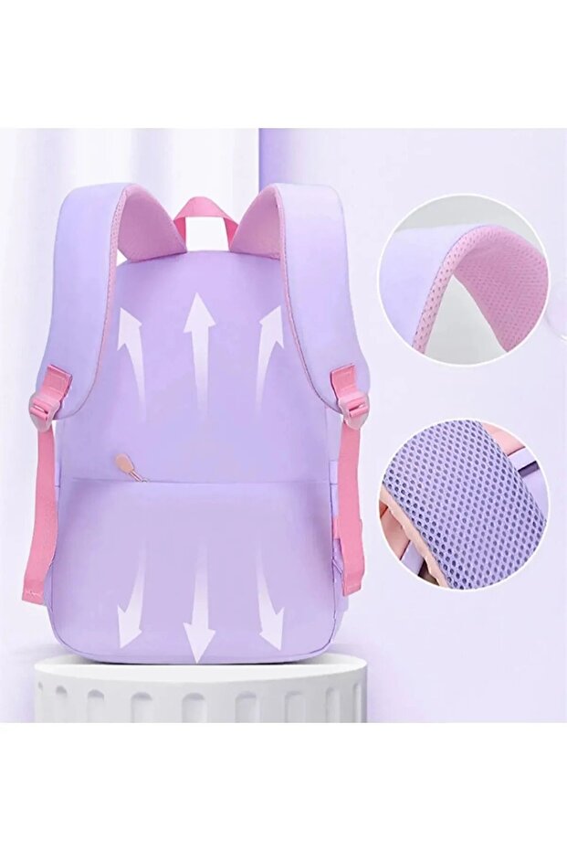 حقيبة مدرسية أصلية ذات جودة مقاومة للماء متعددة الأقسام من أرنب - 3