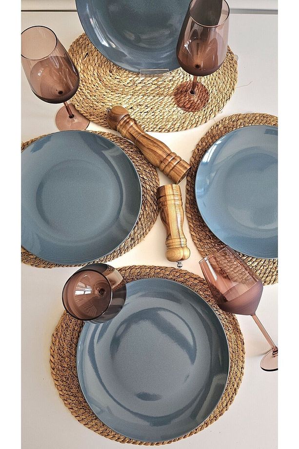 Soft Ege Servis Tabağı 27 Cm 4 Adet - 7