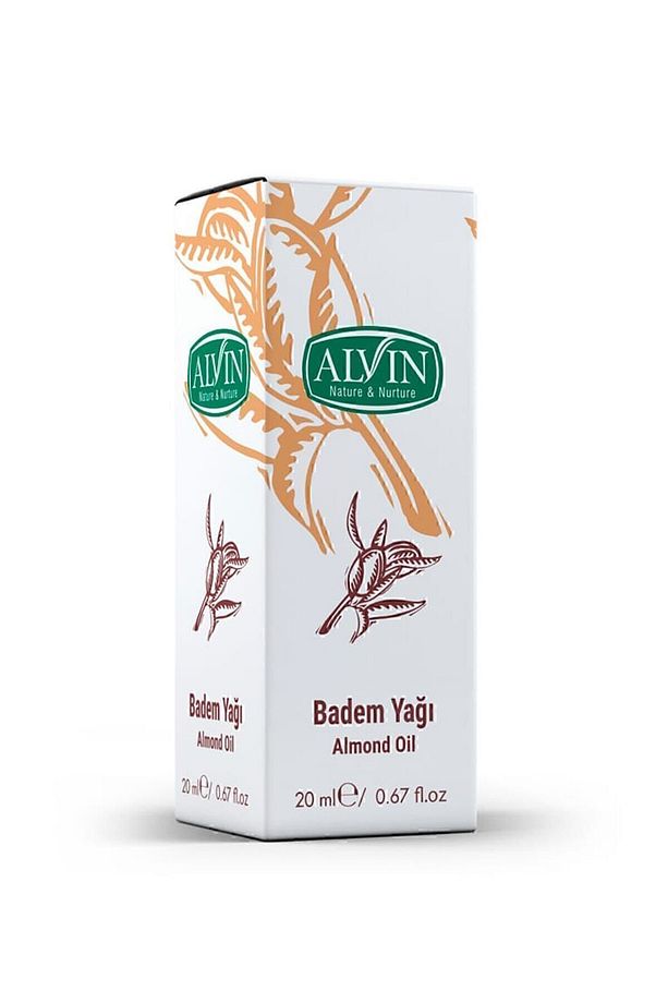 Badem Yağı (Almond Oil), Doğal, 20 ml - 3
