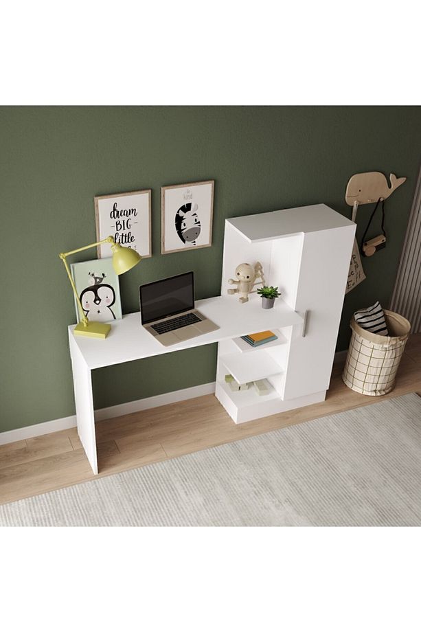 Laura Çalışma Masası, Kitaplık Raf - 4
