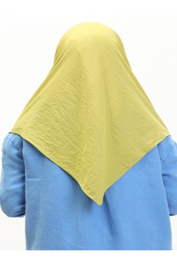 وشاح ناعم بلون سادة - 6