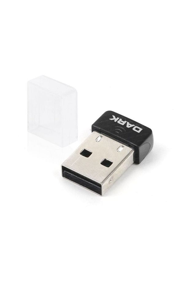 150 Mbps, Windows 10 Uyumlu Mini Boyutlu Kablosuz Ağ Adaptörü DK-NT-WDN150NAN5 - 1