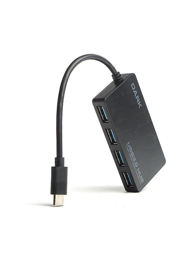 Connect Master 4 Adet USB 3.1 Port USB Type-C HUB (DK-AC-USB31X4) - 1