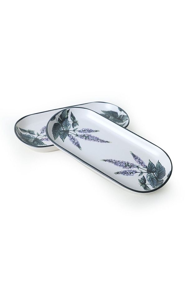 Çiçek Bahçesi Noyan Kayık Tabak 28 Cm 2 Adet 18939 - 5
