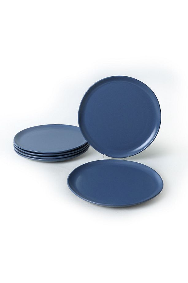 Mat Mavi Sardes Servis Tabağı 28 Cm 6 Adet 399 - 6