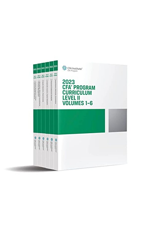 2023 Cfa Program Curriculum Level Ii Box Set - 1