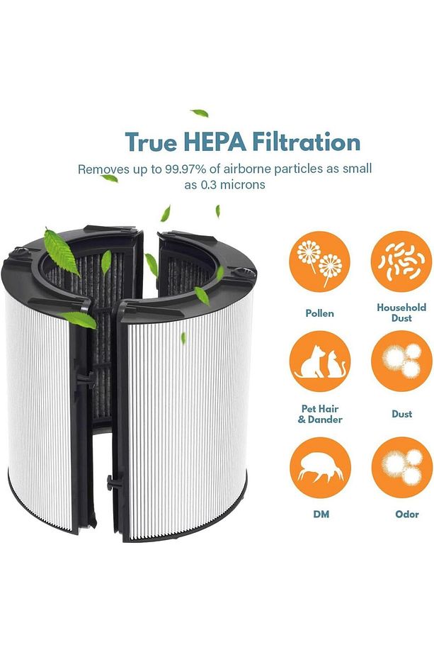Dyson Hp04 Tp04 Dp04 Ph04 Hp09 Tp09 Hp07 Tp07 Ph03 Ph01 Uyumlu 360° Hepa Karbon Filtre - 5