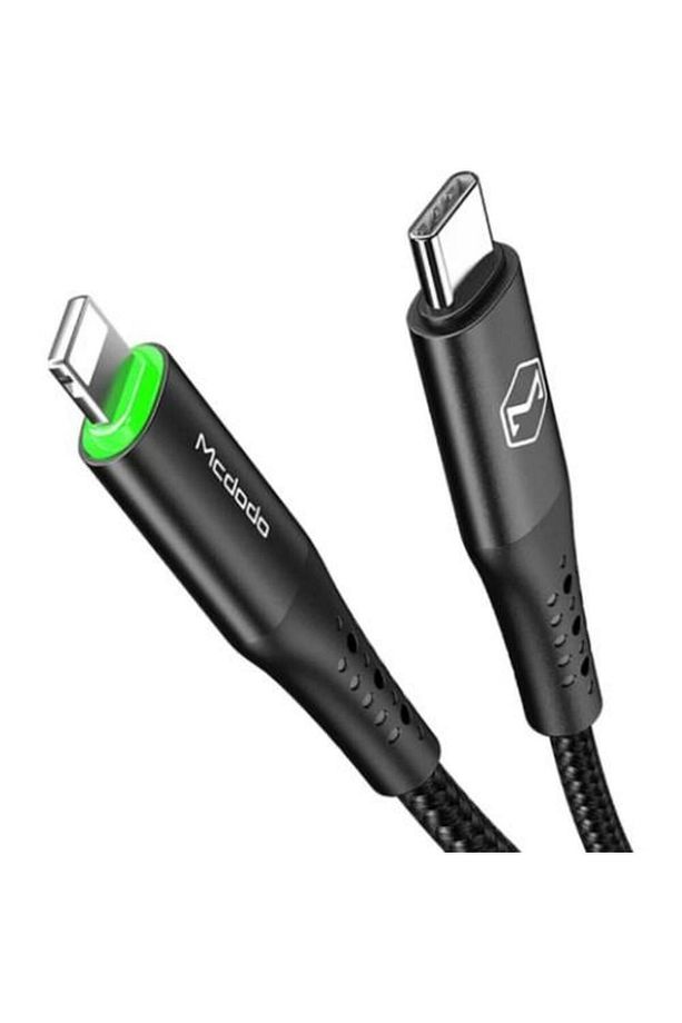 Ca-7360 Type-c Lightining 36w Data Şarj Kablosu 1.2m Siyah - 1