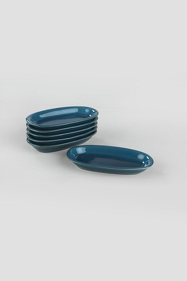 Safir Hitit Kayık Tabak 16 Cm 6 Adet - 2