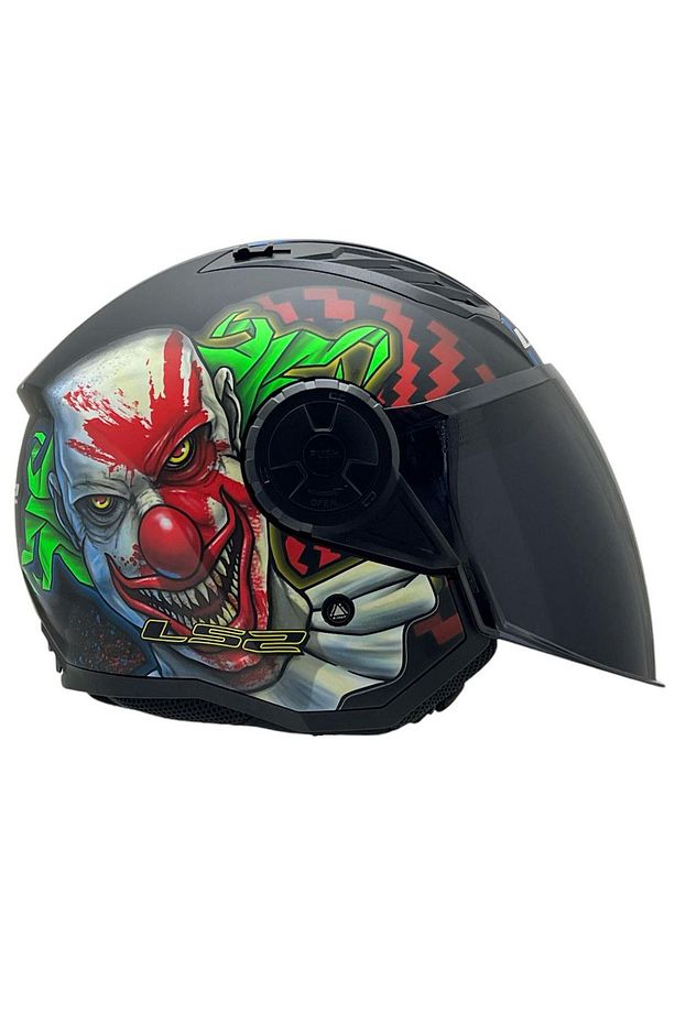 AIRFLOW 2 HAPPY DREAMS KASK SİYAH CAM - 2