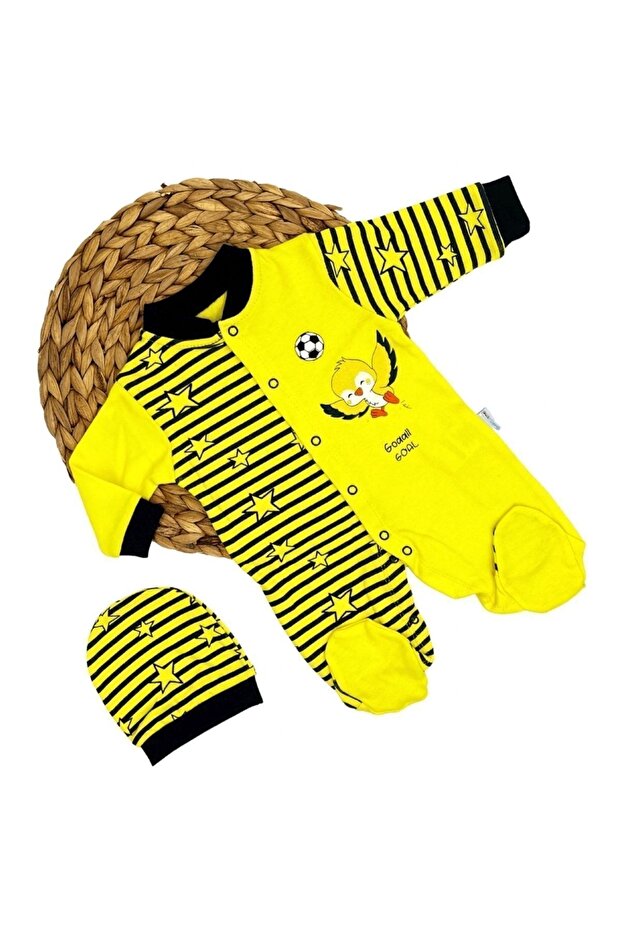 Newborn Fenerbahçe Fan Overalls
