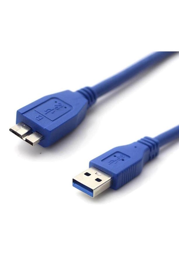 Usb 3.0 Hdd Harddisk Kablosu Yüksek Hiz Usb 3.0 Tip A Mikro B Kablo Hızlı Veri Aktarma Kablosu 50cm - 5
