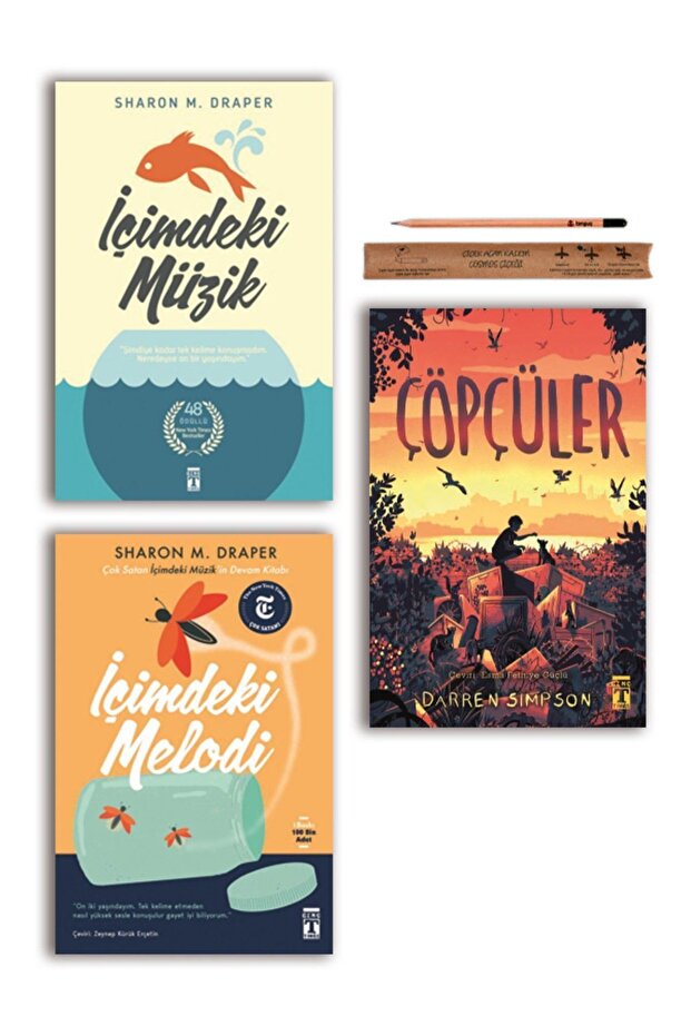 İçimdeki Müzik - İçimdeki Melodi - Çöpçüler Set 3 Kitap