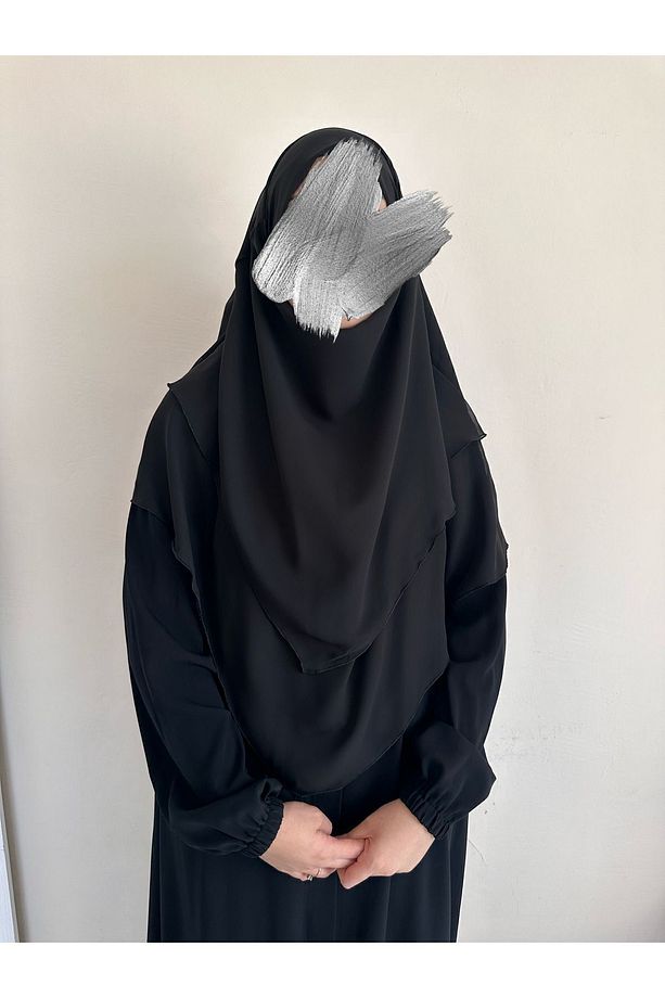 Kısa Siyah Sufle (KHİMAR) - 2