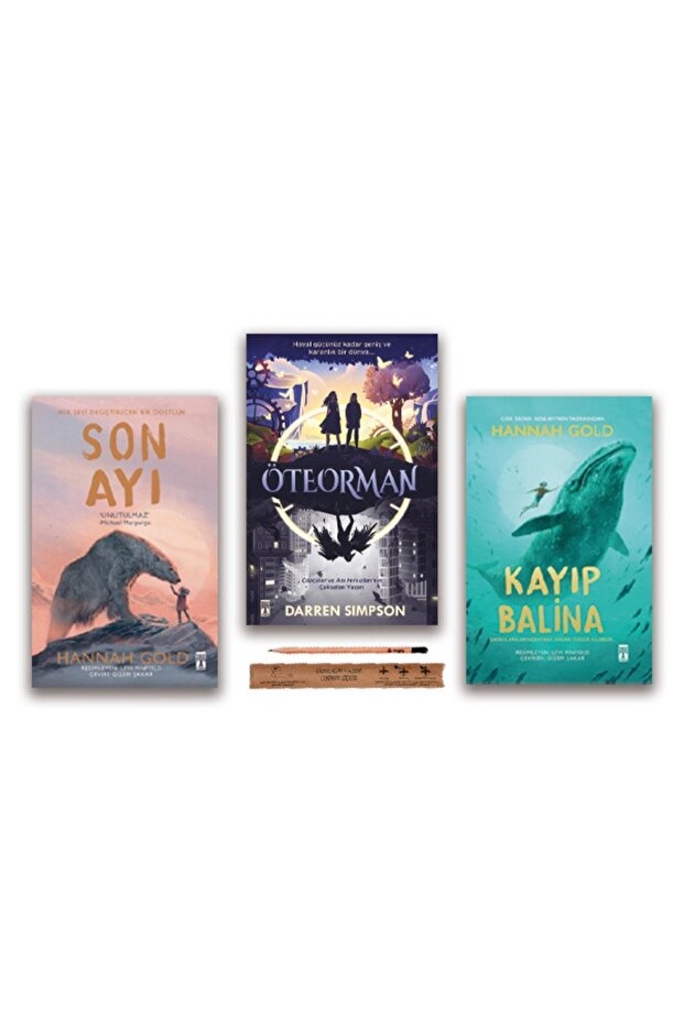 Son Ayı - Kayıp Balina - Öteorman Set 3 Kitap