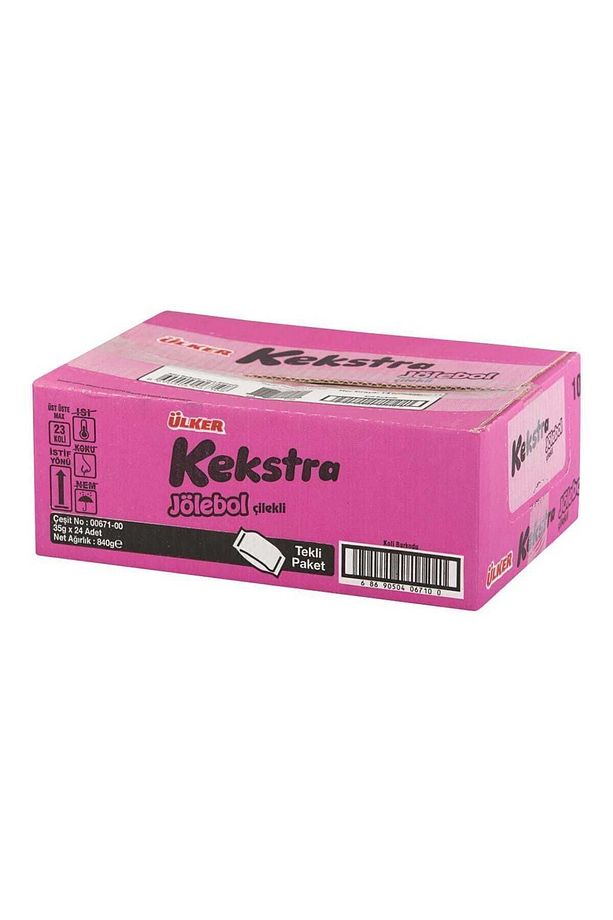 Kekstra Çilekli 40 Gr (24 Adet) - 1