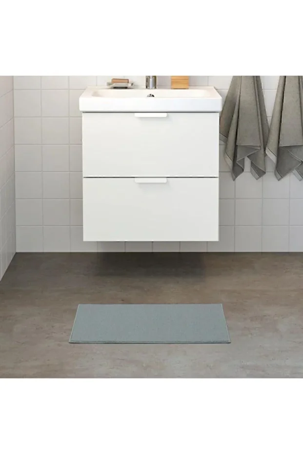 Banyo Tuvalet Paspası Ev Içi Kullanım Desensiz 40x60cm - 3
