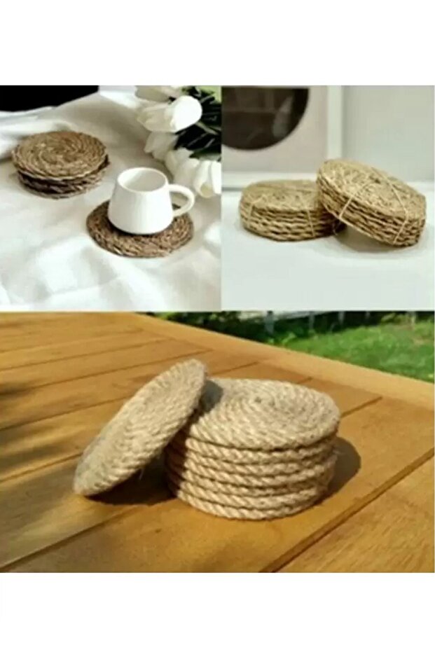 Wicker under Glass 6 Pieces Lisinya-Sgs10 - Lisinya