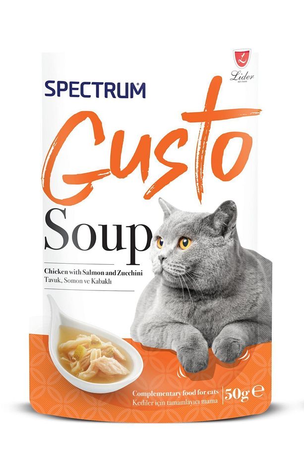 Gusto 5 Farklı Çeşit Kedi Çorbası - 6