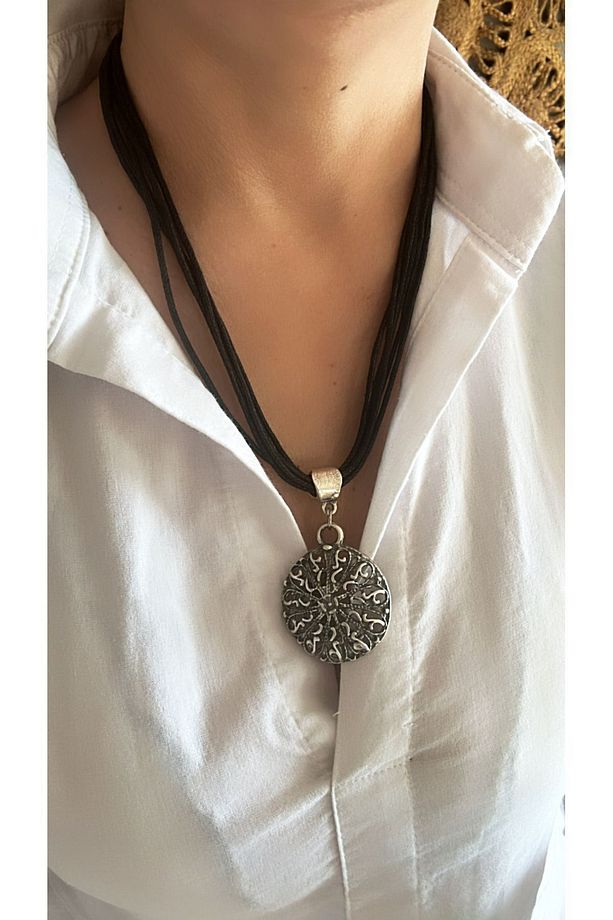 Şaman boho kolye - 1
