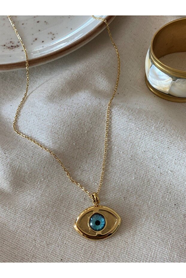 Çelik Göz Kolye - 4
