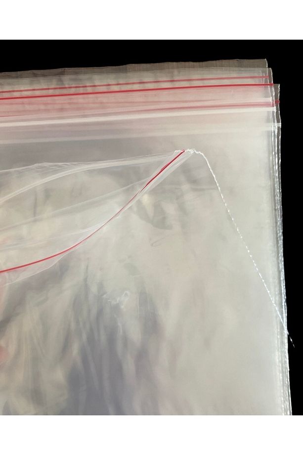 200 Adet 6X7 Cm Şeffaf Kilitli Poşet, Kına Çerez Kuruyemiş Poşeti, Kilitli Torba - 6