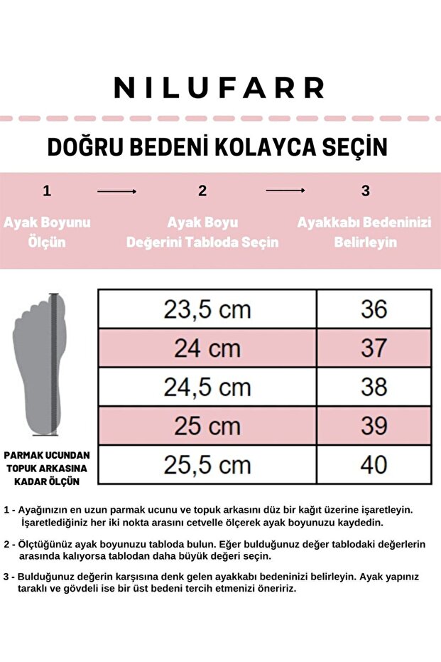 Just Bej Hakiki Deri Kalın Tabanlı Kadın Bot - 7